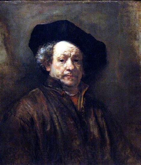 Rembrandt Peale Self portrait Norge oil painting art